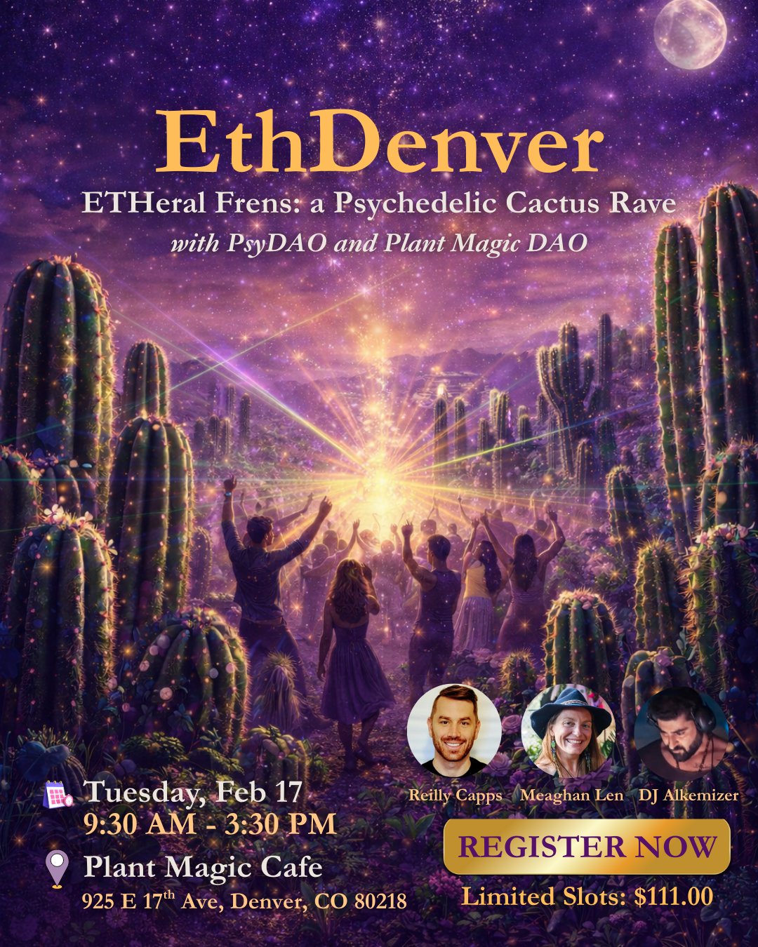 ETHereal Friends: a Psychedelic Cactus Rave