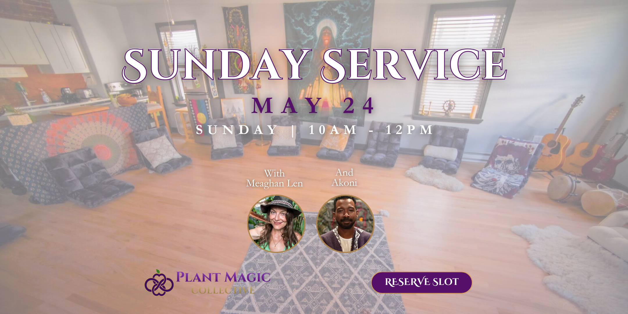 Sunday Service with Meg and Akoni - May 24