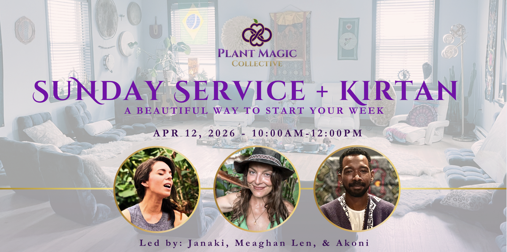 Sunday Service & Kirtan