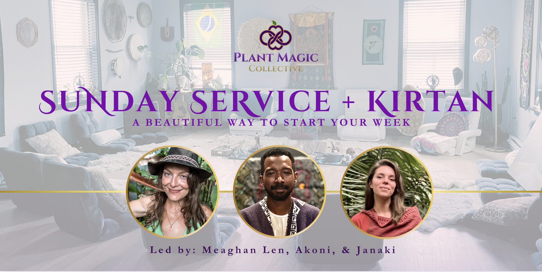 Sunday Service + Kirtan