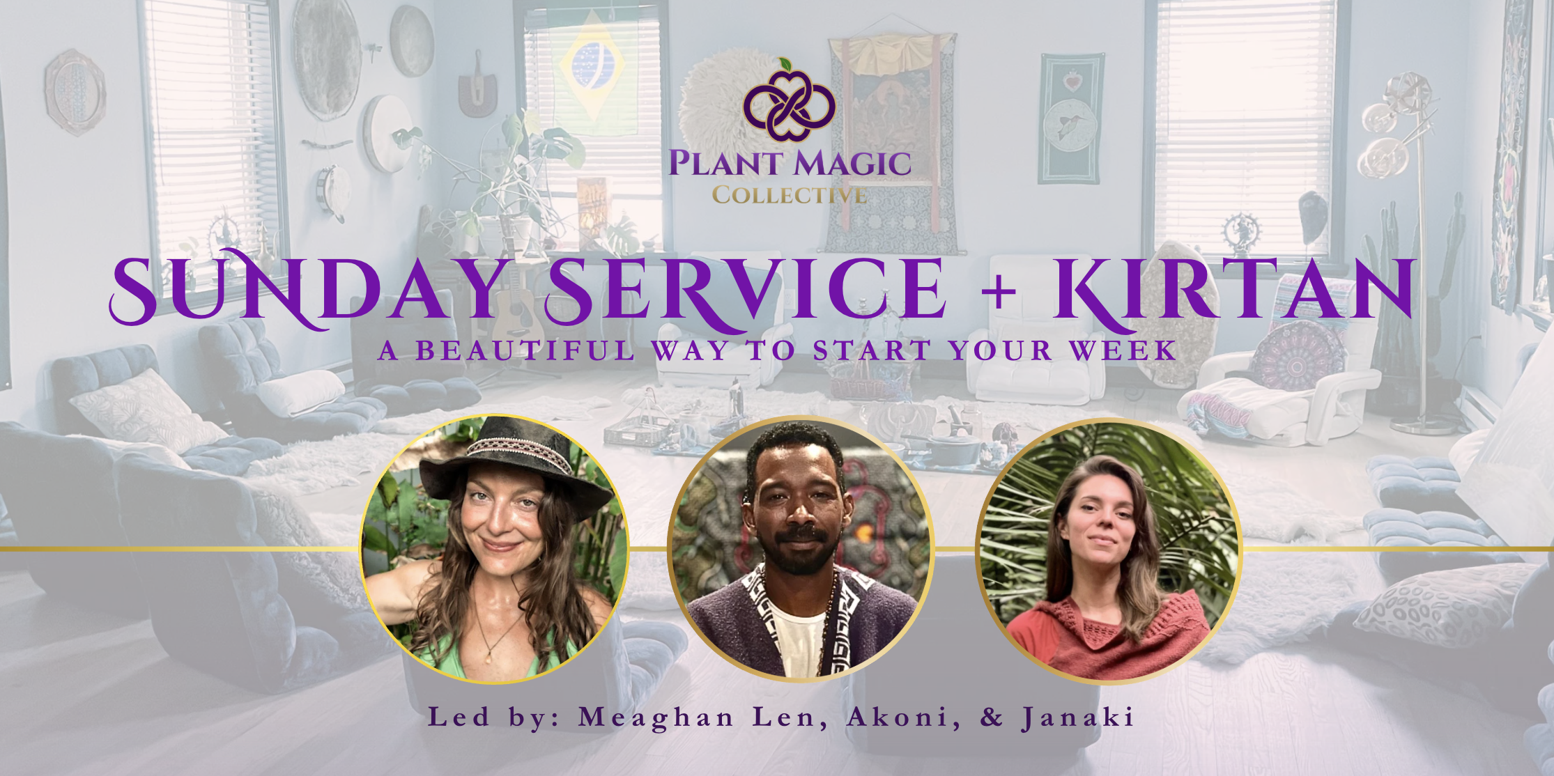 Sunday Service + Kirtan