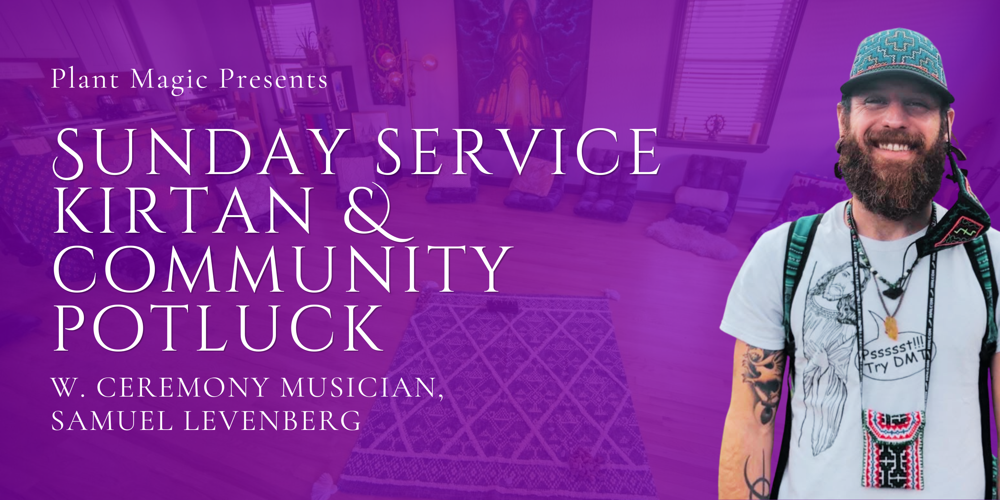 Sunday Service Kirtan & Community Potluck