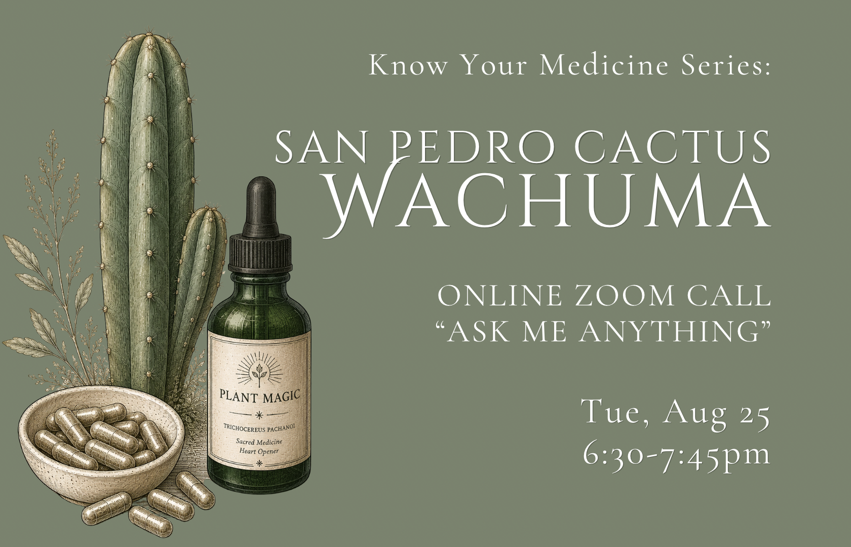 Virtual AMA: Wachuma (San Pedro Cactus)