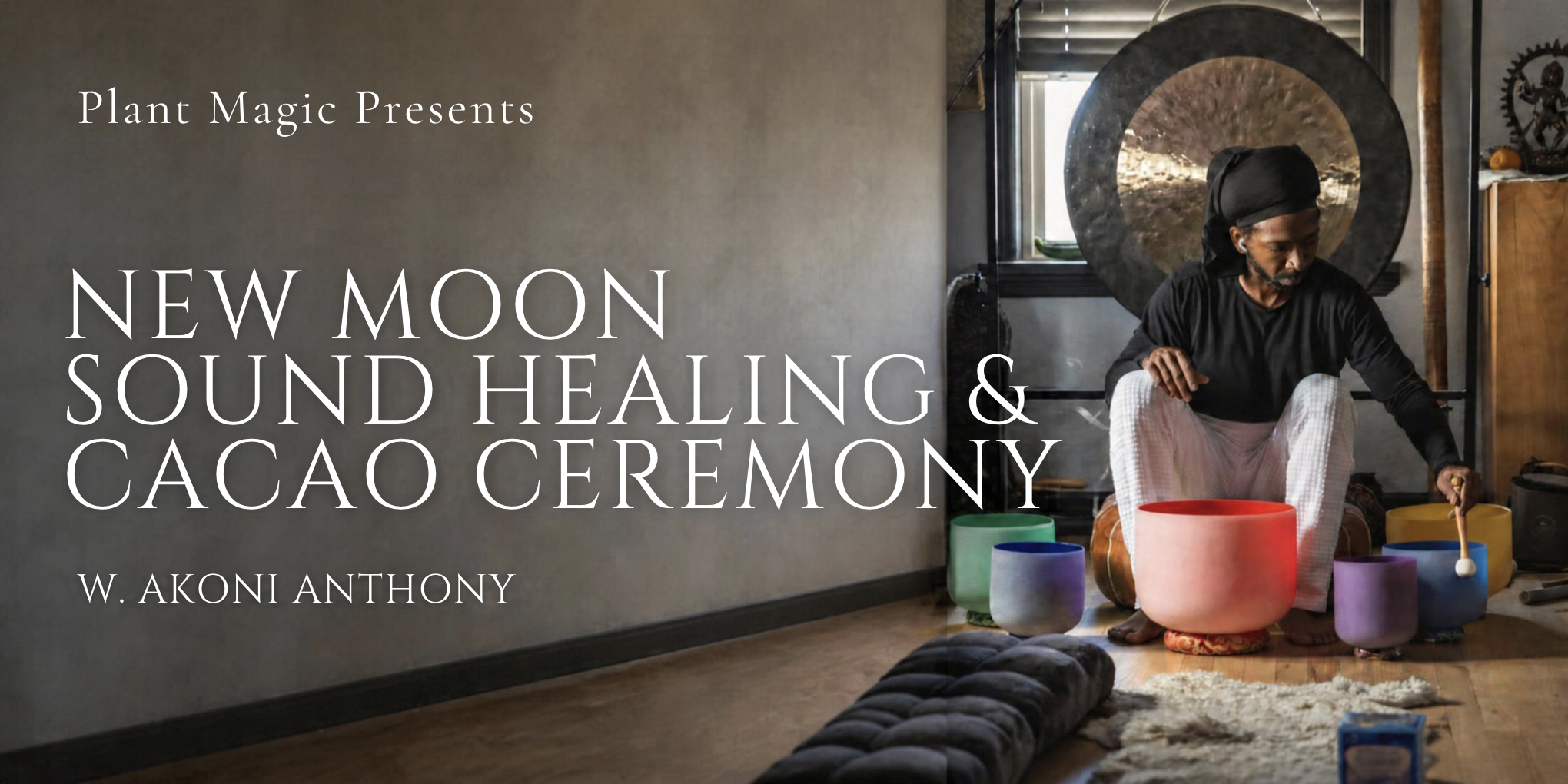 New Moon Sound Healing and Cacao Ceremony