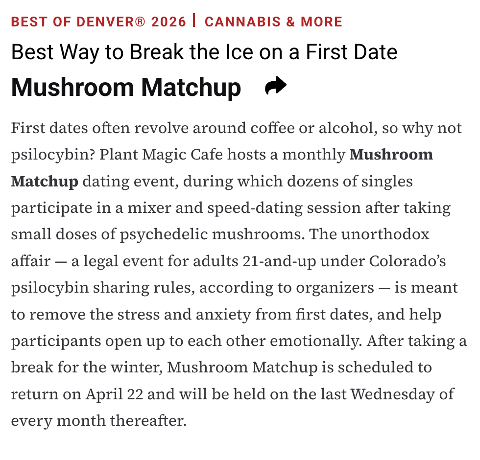 Mushroom Matchup: Singles Mixer & Speed Dating  - Image 2
