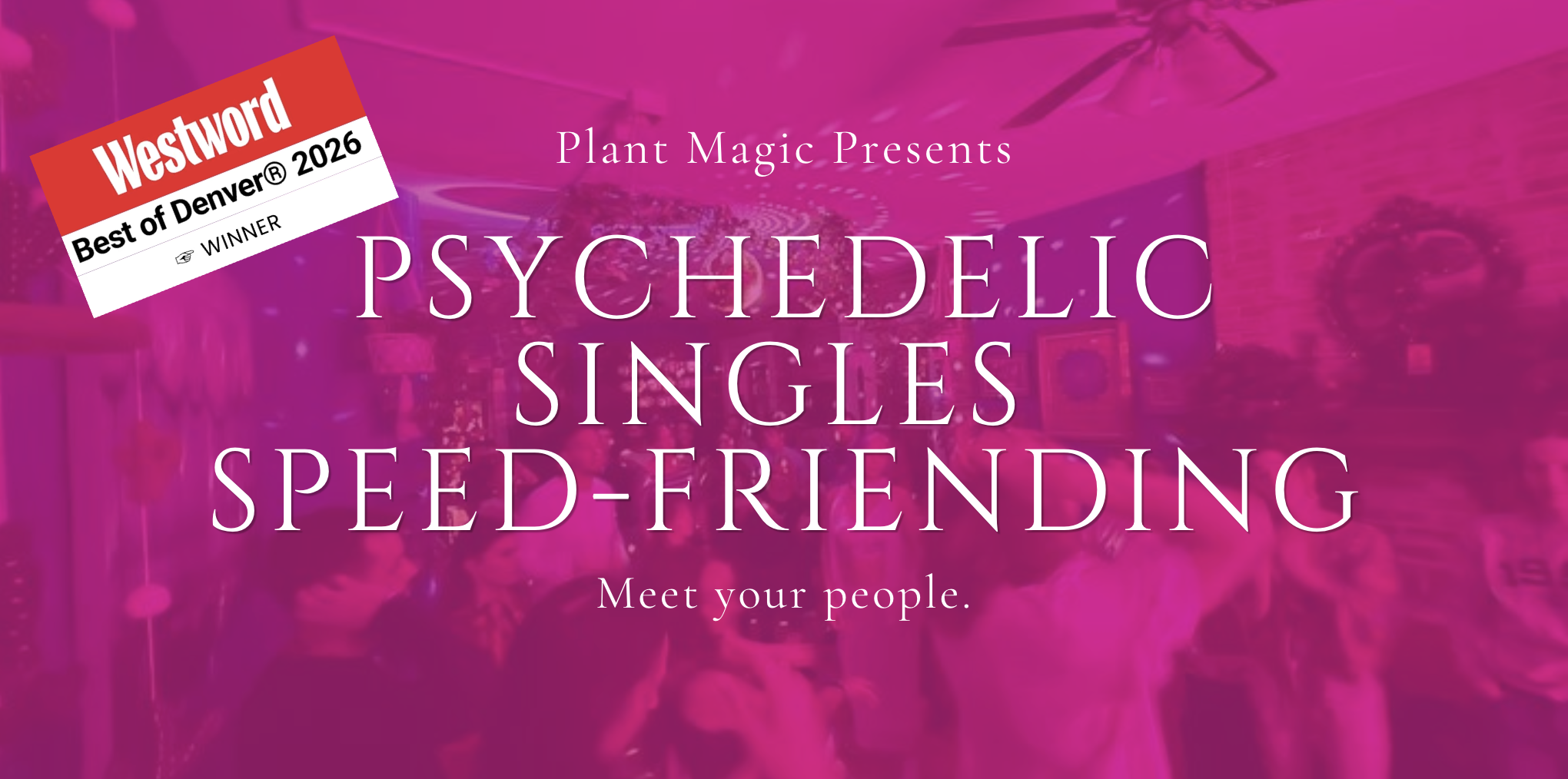 Psychedelic Singles Speed-Friending
