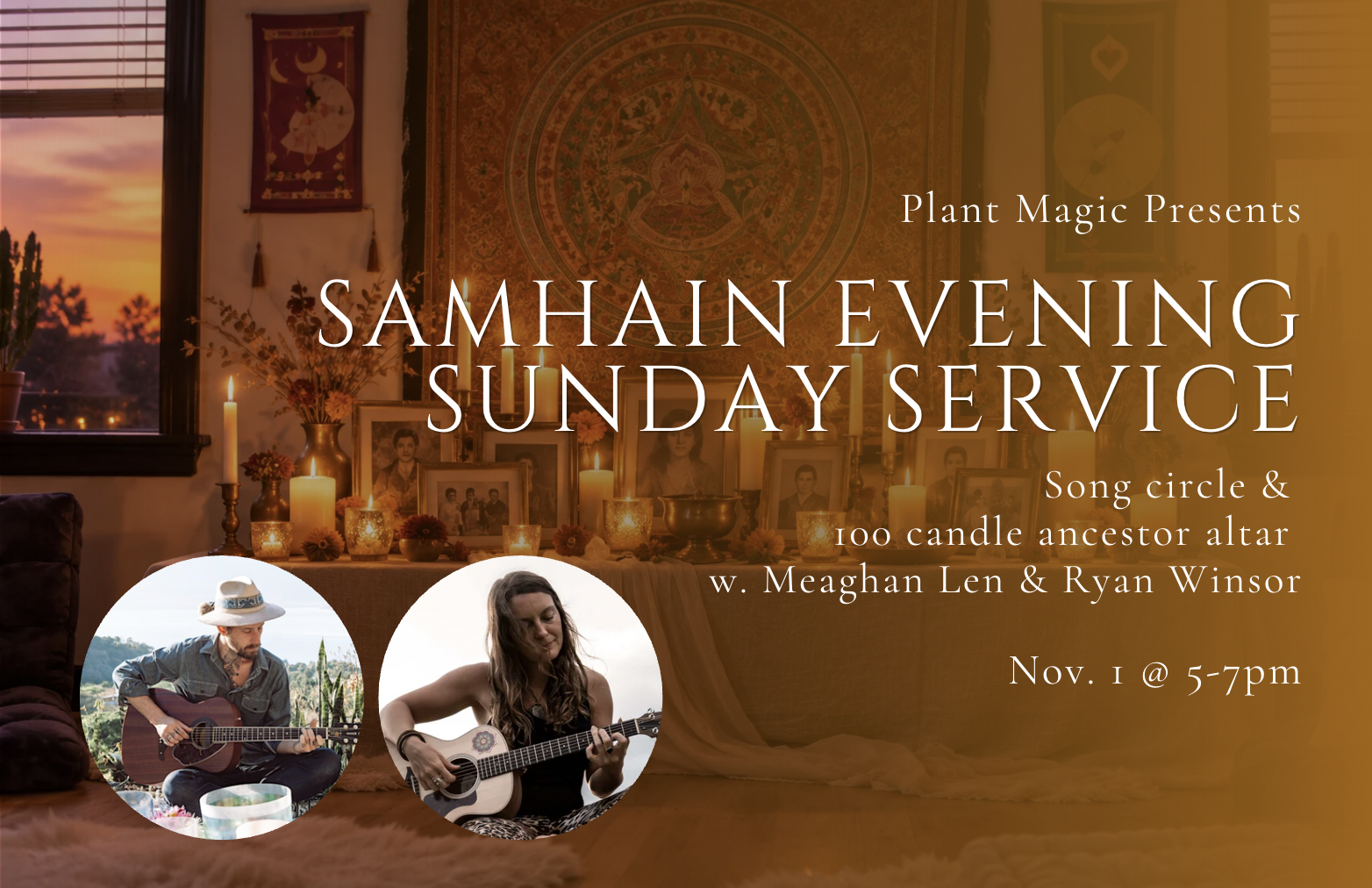 Samhain Evening Sunday Service